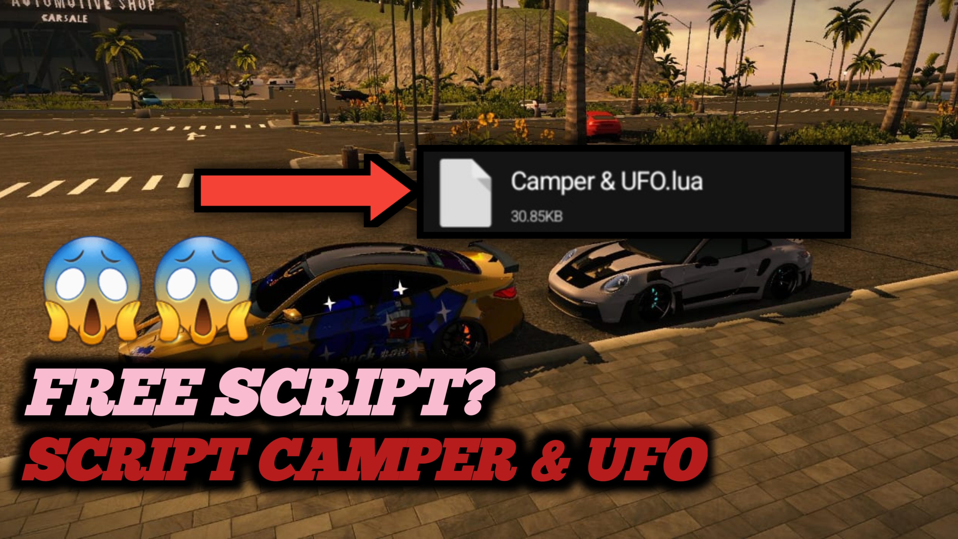 Script Camper & Ufo